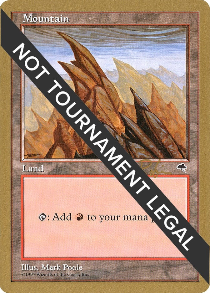 Image for Mountain (Left) - 1998 Ben Rubin (TMP) [World Championship Decks]