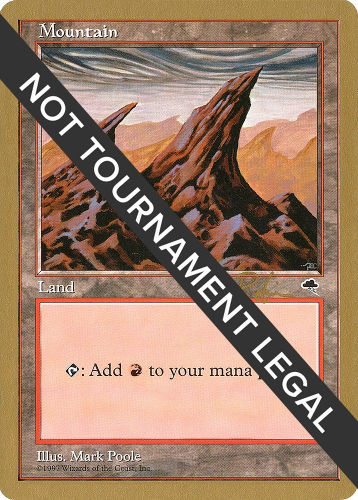 Image for Mountain (Right) - 1998 Ben Rubin (TMP) [World Championship Decks]