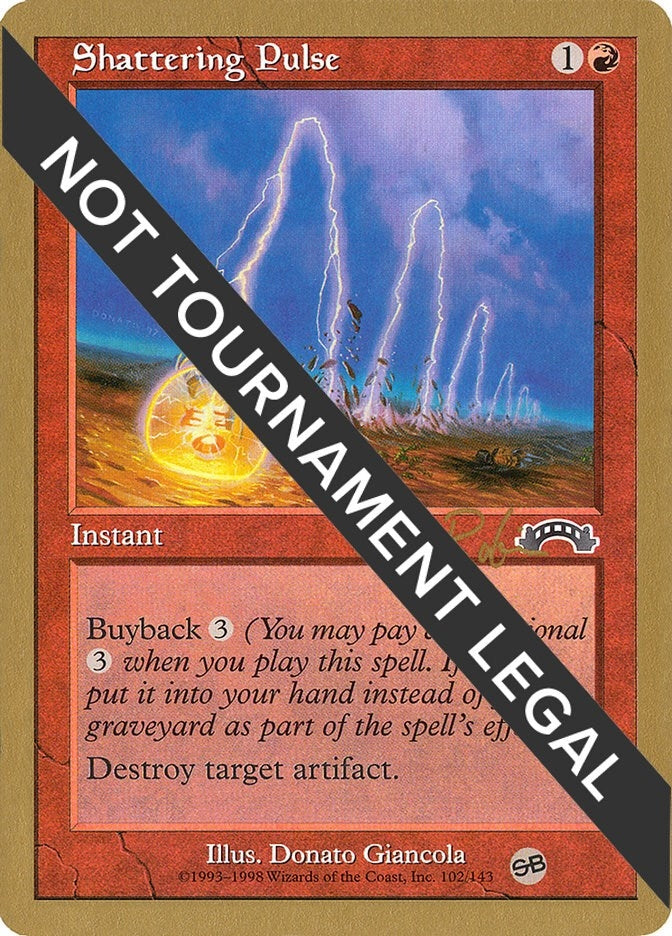Image for Shattering Pulse - 1998 Ben Rubin (EXO) (SB) - Magic: The Gathering