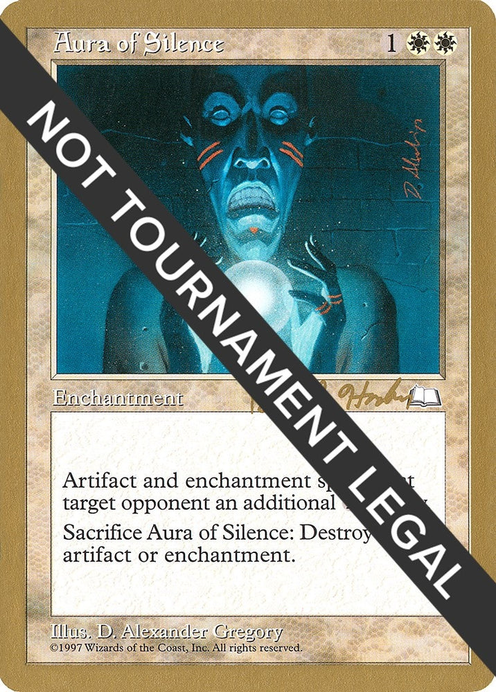 Image for Aura of Silence - 1998 Brian Hacker (WTH) [World Championship Decks]