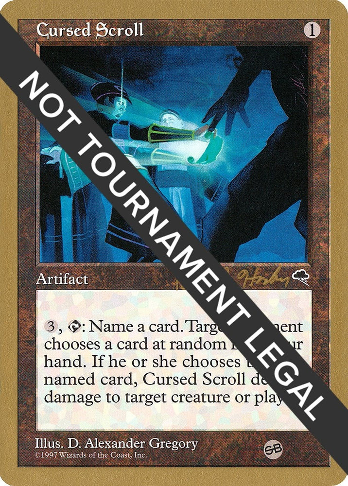 Image for Cursed Scroll - 1998 Brian Hacker (TMP) (SB) [World Championship Decks]