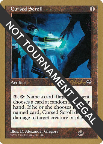 Image for Cursed Scroll - 1998 Brian Hacker (TMP) (SB) [World Championship Decks]