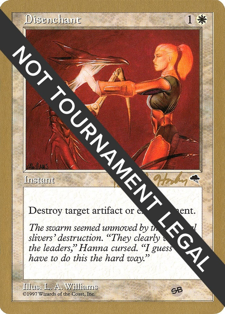 Image for Disenchant - 1998 Brian Hacker (TMP) (SB) [World Championship Decks]