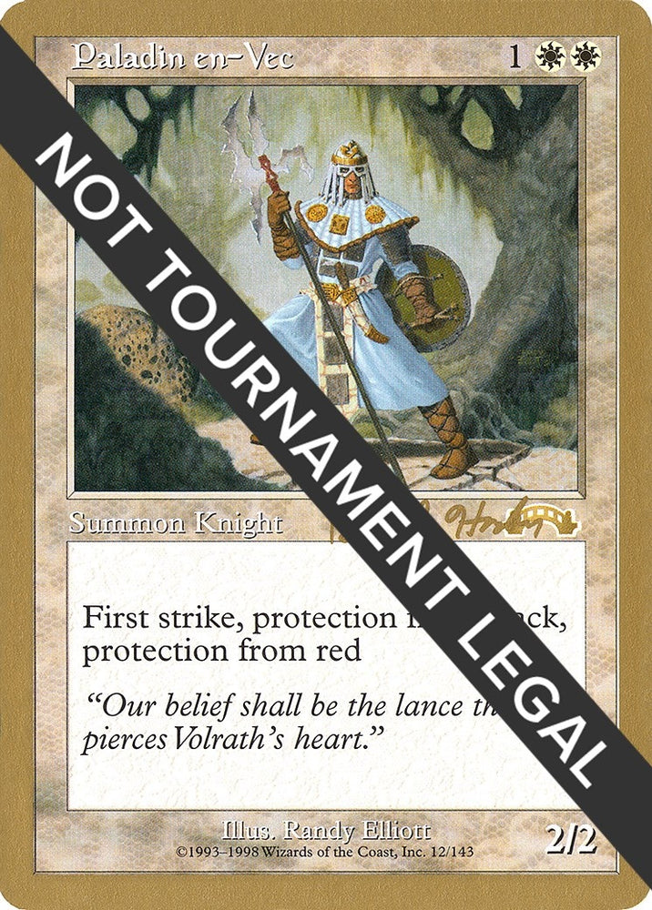Image for Paladin en-Vec - 1998 Brian Hacker (EXO) [World Championship Decks]
