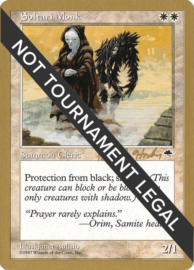 Image for Soltari Monk - 1998 Brian Hacker (TMP) [World Championship Decks]