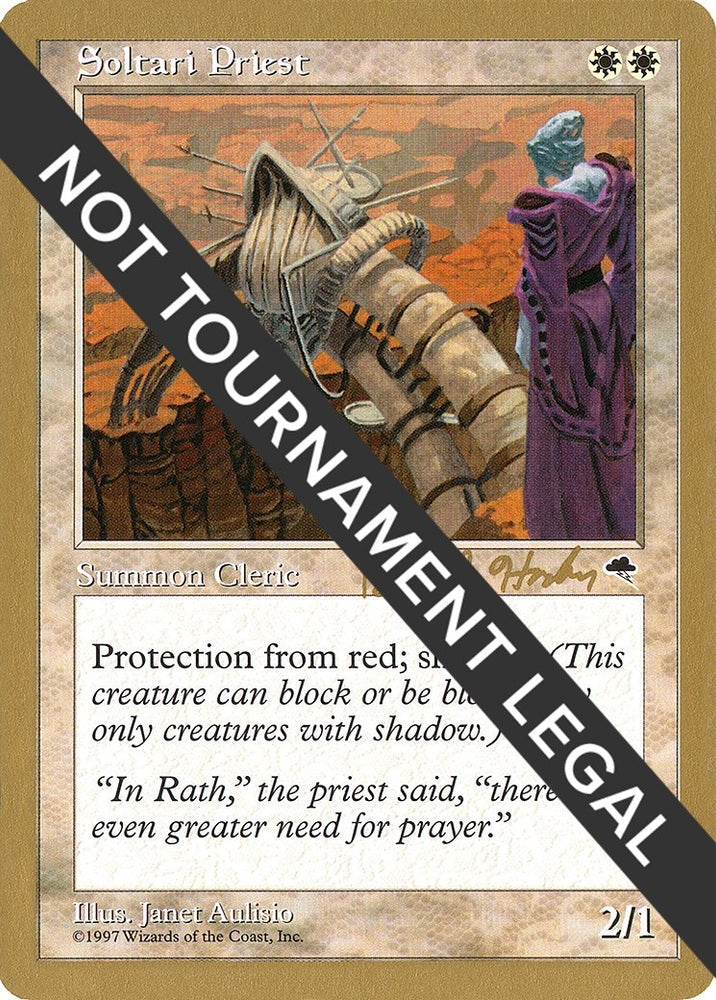 Image for Soltari Priest - 1998 Brian Hacker (TMP) [World Championship Decks]