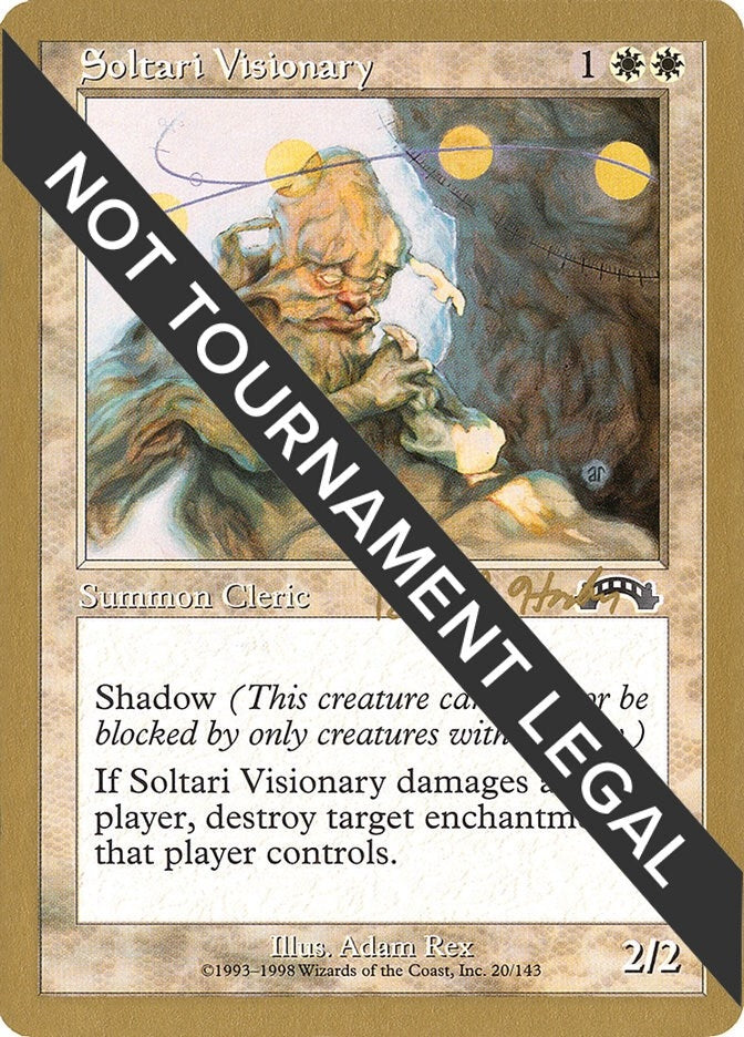 Image for Soltari Visionary - 1998 Brian Hacker (EXO) - Magic: The Gathering
