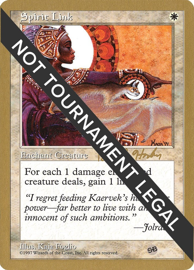 Image for Spirit Link - 1998 Brian Hacker (5ED) (SB) [World Championship Decks]