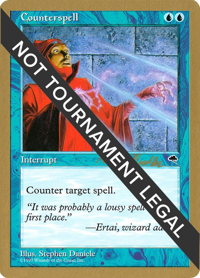 Image for Counterspell - 1998 Randy Buehler (TMP) [World Championship Decks]