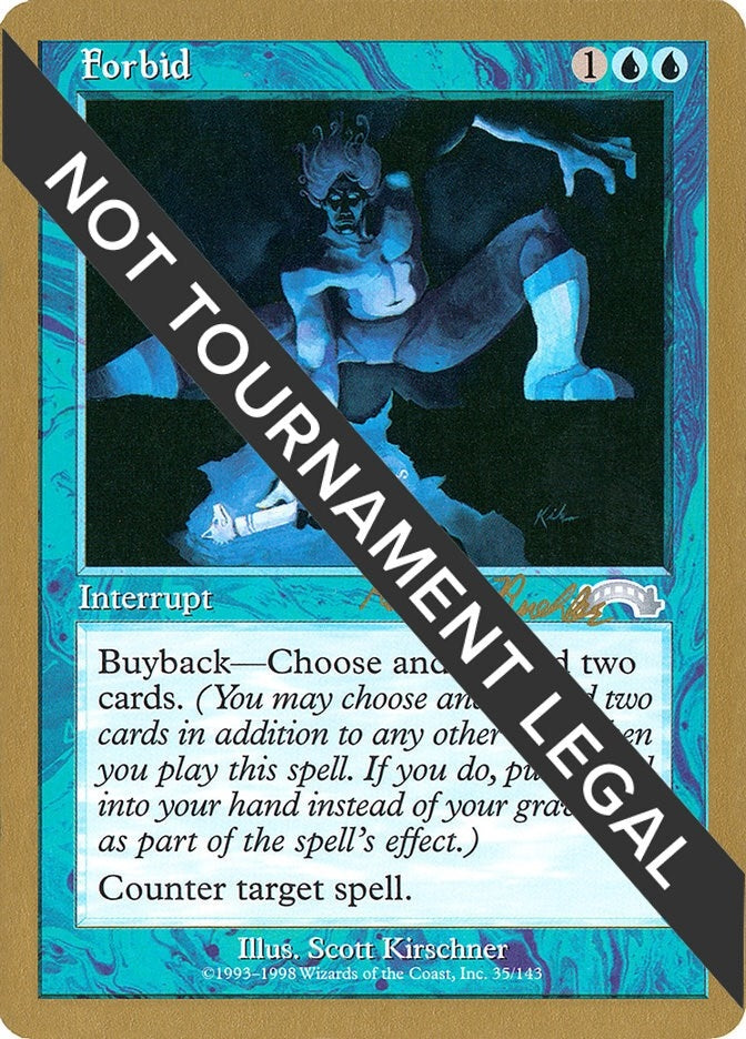 Image for Forbid - 1998 Randy Buehler (EXO) [World Championship Decks]