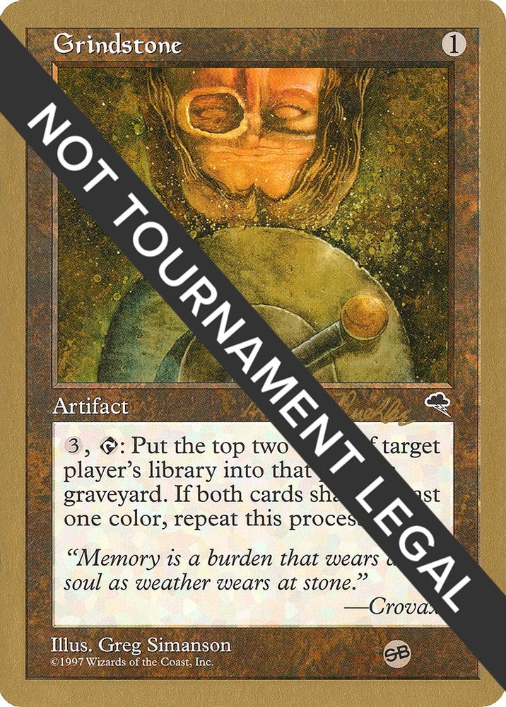 Image for Grindstone - 1998 Randy Buehler (TMP) (SB) [World Championship Decks]