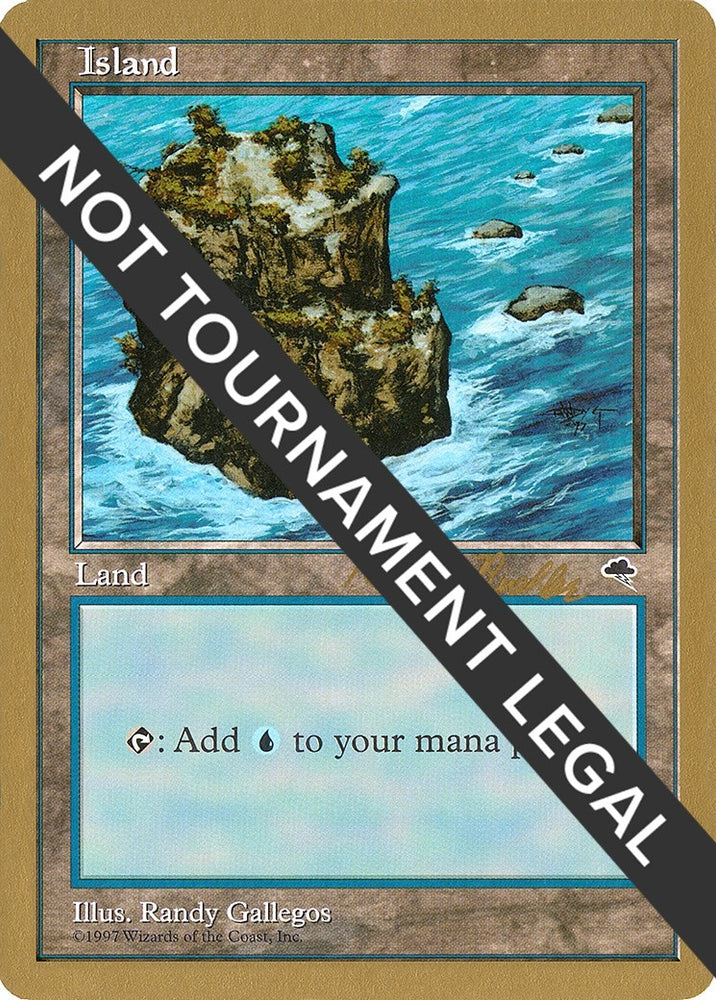 Image for Island (Rocky Path) - 1998 Randy Buehler (TMP) [World Championship Decks]