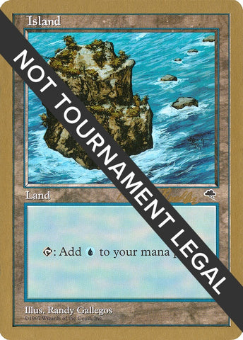 Image for Island (Rocky Path) - 1998 Randy Buehler (TMP) [World Championship Decks]