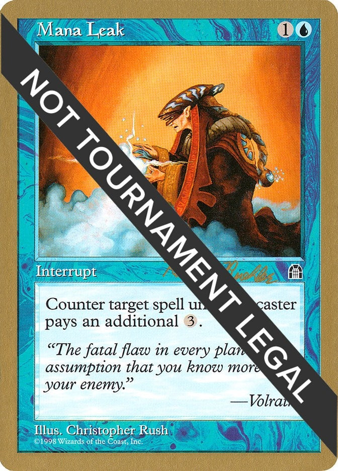 Image for Mana Leak - 1998 Randy Buehler (STH) [World Championship Decks]
