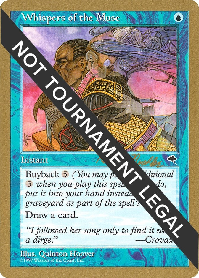 Image for Whispers of the Muse - 1998 Randy Buehler (TMP) [World Championship Decks]