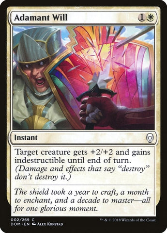 Image for Adamant Will (2) [Dominaria]