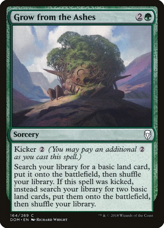Image for Grow from the Ashes (164) [Dominaria]
