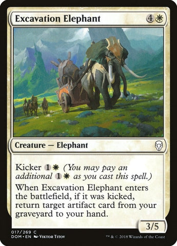 Image for Excavation Elephant (17) [Dominaria]