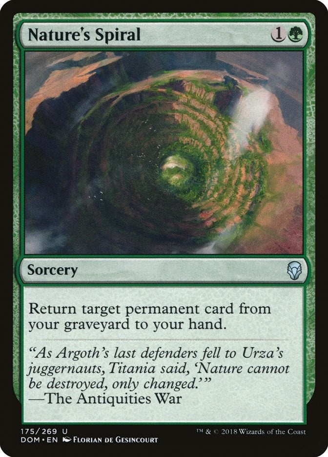 Image for Nature's Spiral (175) [Dominaria]
