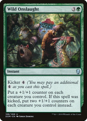Image for Wild Onslaught (188) [Dominaria]