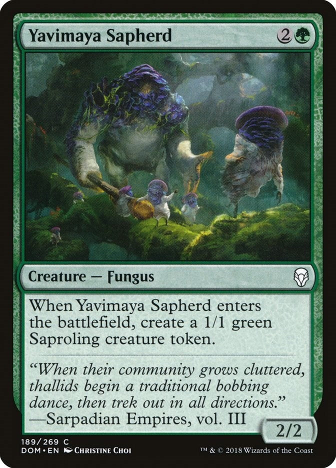 Image for Yavimaya Sapherd (189) [Dominaria]