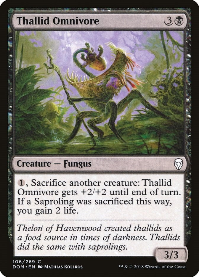 Image for Thallid Omnivore (106) [Dominaria]