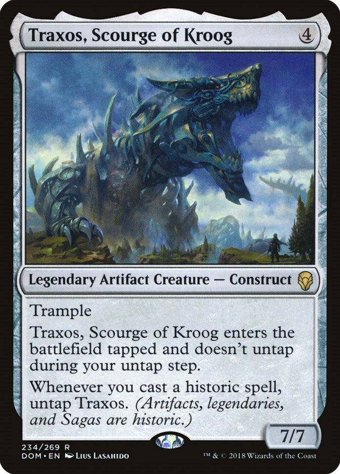 Image for Traxos, Scourge of Kroog (234) [Dominaria]