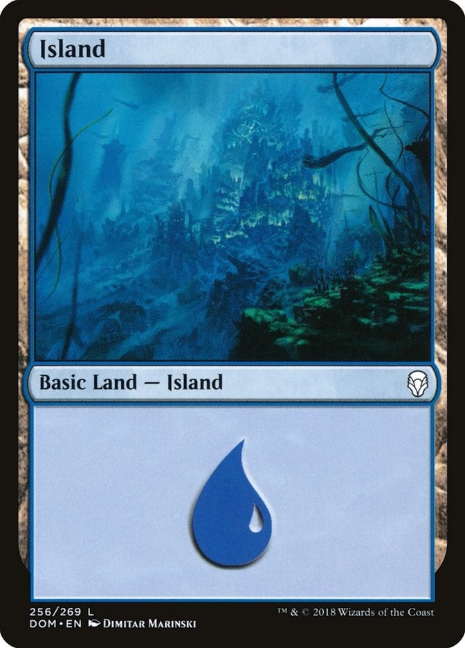 Image for Island (256) (256) [Dominaria]