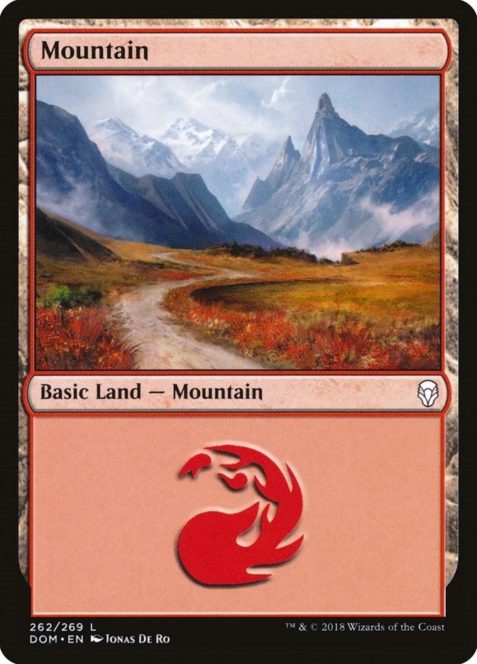 Image for Mountain (262) (262) [Dominaria]