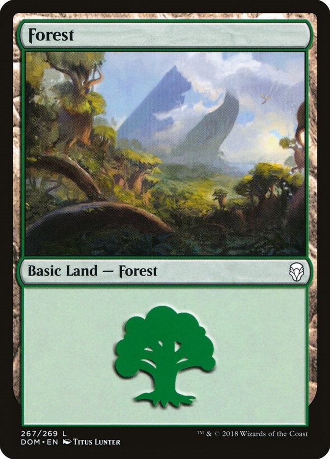 Image for Forest (267) (267) [Dominaria]
