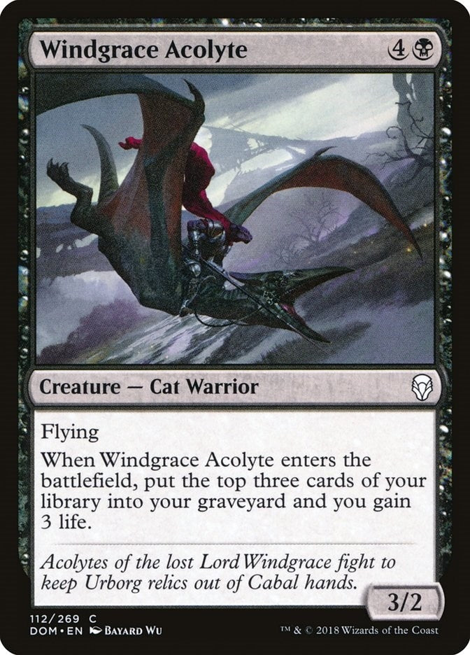 Image for Windgrace Acolyte (112) [Dominaria]
