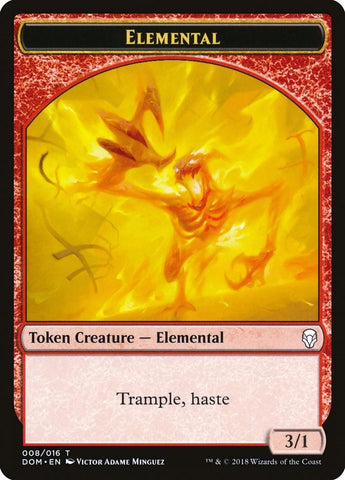 Image for Elemental Token (8) [Dominaria]