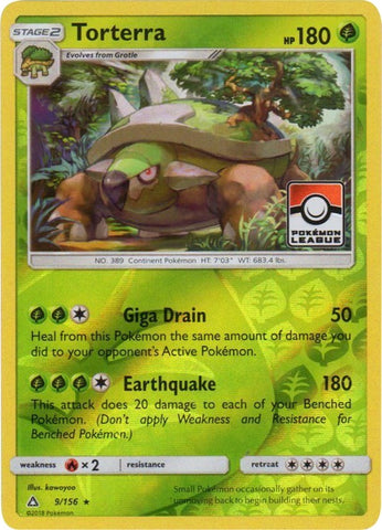 Image for Torterra - 9/156 (Pokemon League) (009/156) - Pokemon