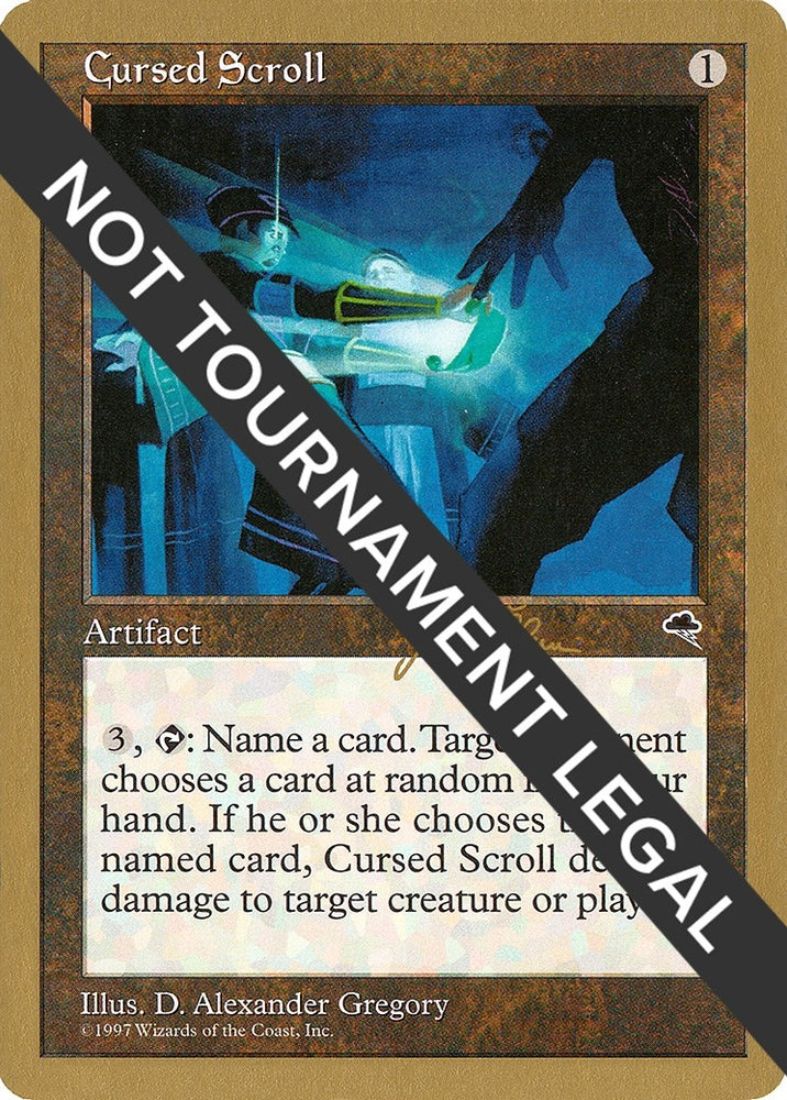 Image for Cursed Scroll - 1999 Jakub Slemr (TMP) [World Championship Decks]