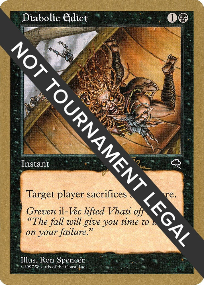 Image for Diabolic Edict - 1999 Jakub Slemr (TMP) [World Championship Decks]