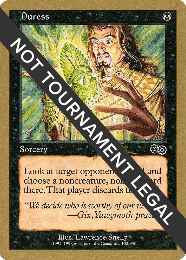 Image for Duress - 1999 Jakub Slemr (USG) [World Championship Decks]