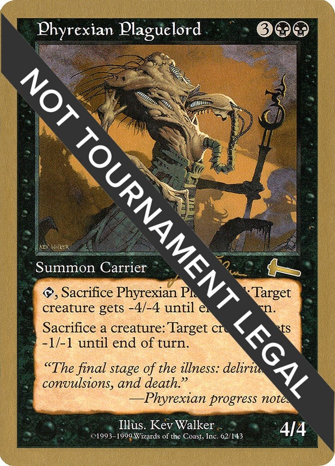 Image for Phyrexian Plaguelord - 1999 Jakub Slemr (ULG) [World Championship Decks]