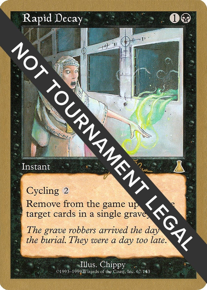 Image for Rapid Decay - 1999 Jakub Slemr (UDS) [World Championship Decks]