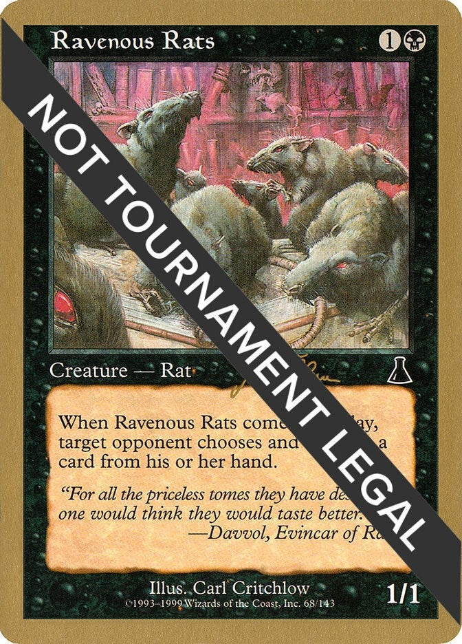 Image for Ravenous Rats - 1999 Jakub Slemr (UDS) [World Championship Decks]
