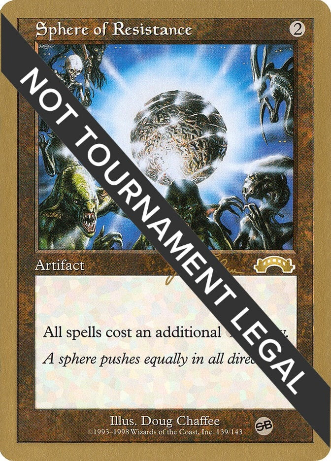 Image for Sphere of Resistance - 1999 Jakub Slemr (EXO) (SB) [World Championship Decks]