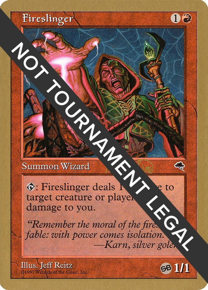 Image for Fireslinger - 1999 Mark Le Pine (TMP) (SB) [World Championship Decks]