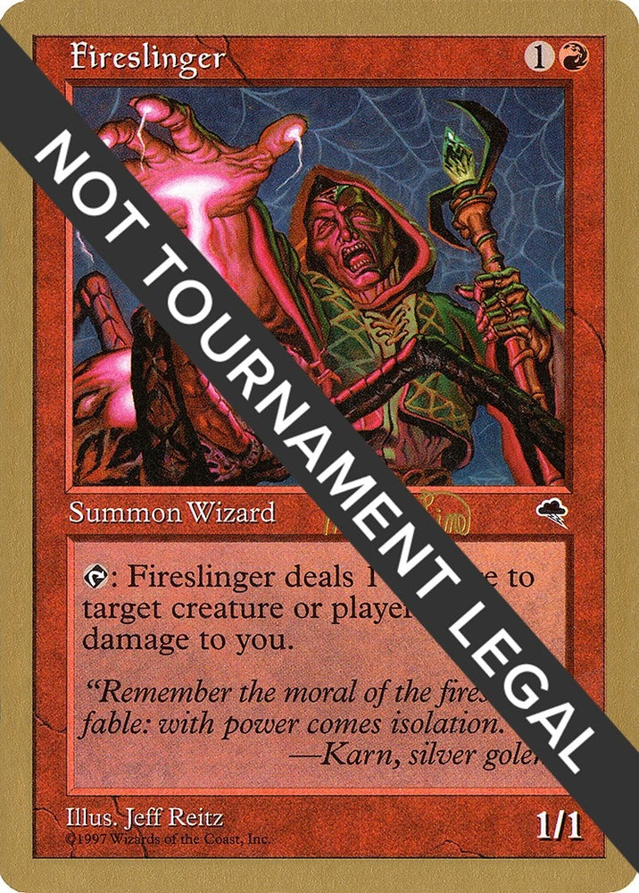 Image for Fireslinger - 1999 Mark Le Pine (TMP) [World Championship Decks]