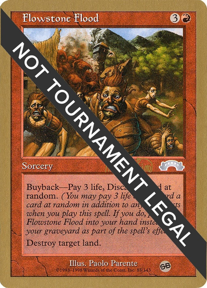 Image for Flowstone Flood - 1999 Mark Le Pine (EXO) (SB) [World Championship Decks]