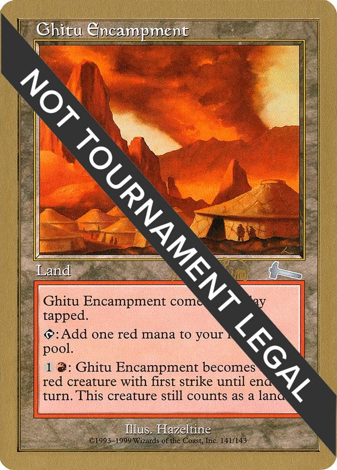 Image for Ghitu Encampment - 1999 Mark Le Pine (ULG) [World Championship Decks]