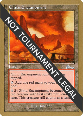 Image for Ghitu Encampment - 1999 Mark Le Pine (ULG) [World Championship Decks]