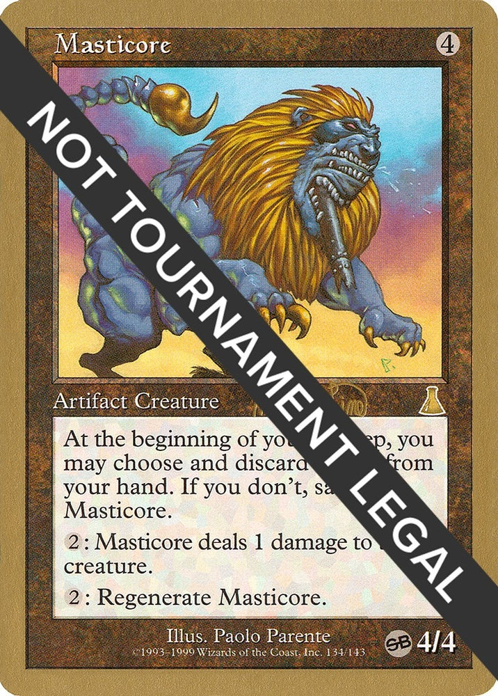 Image for Masticore - 1999 Mark Le Pine (UDS) (SB) [World Championship Decks]