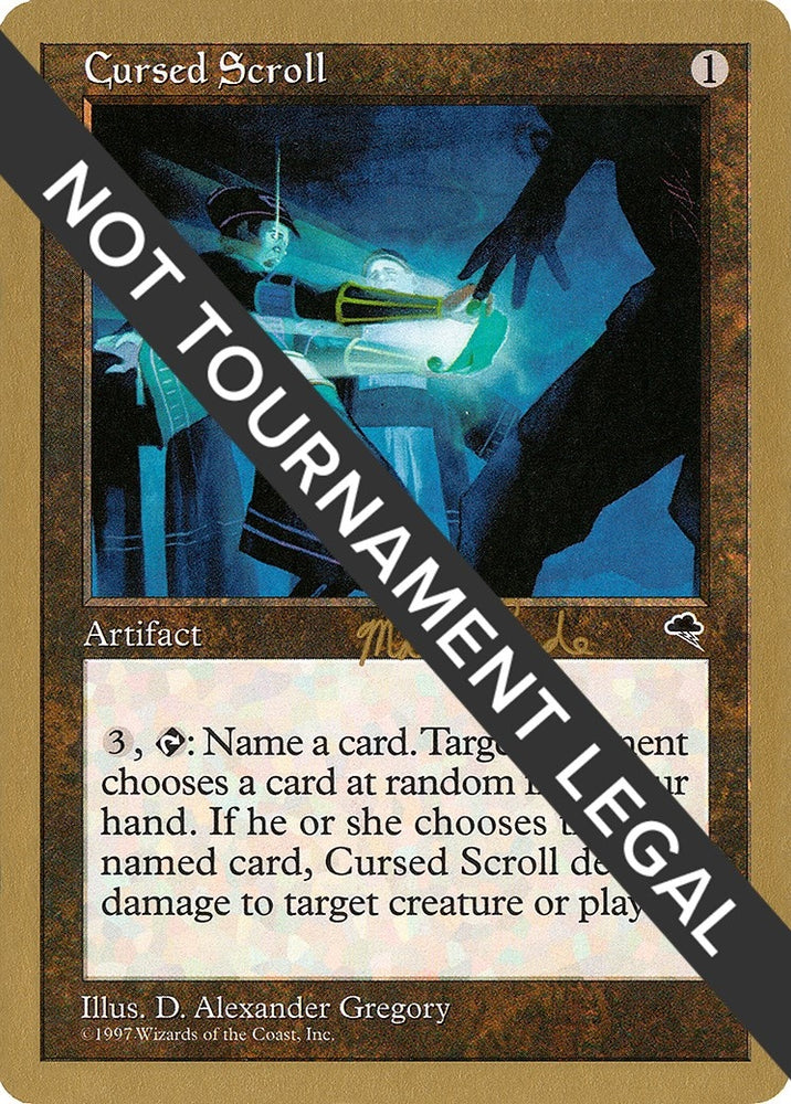 Image for Cursed Scroll - 1999 Matt Linde (TMP) [World Championship Decks]