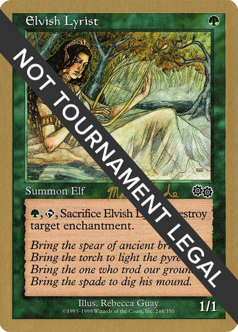 Image for Elvish Lyrist - 1999 Matt Linde (USG) [World Championship Decks]