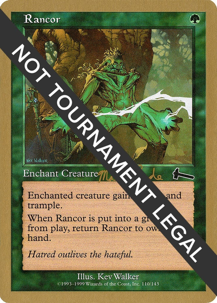 Image for Rancor - 1999 Matt Linde (ULG) - Magic: The Gathering