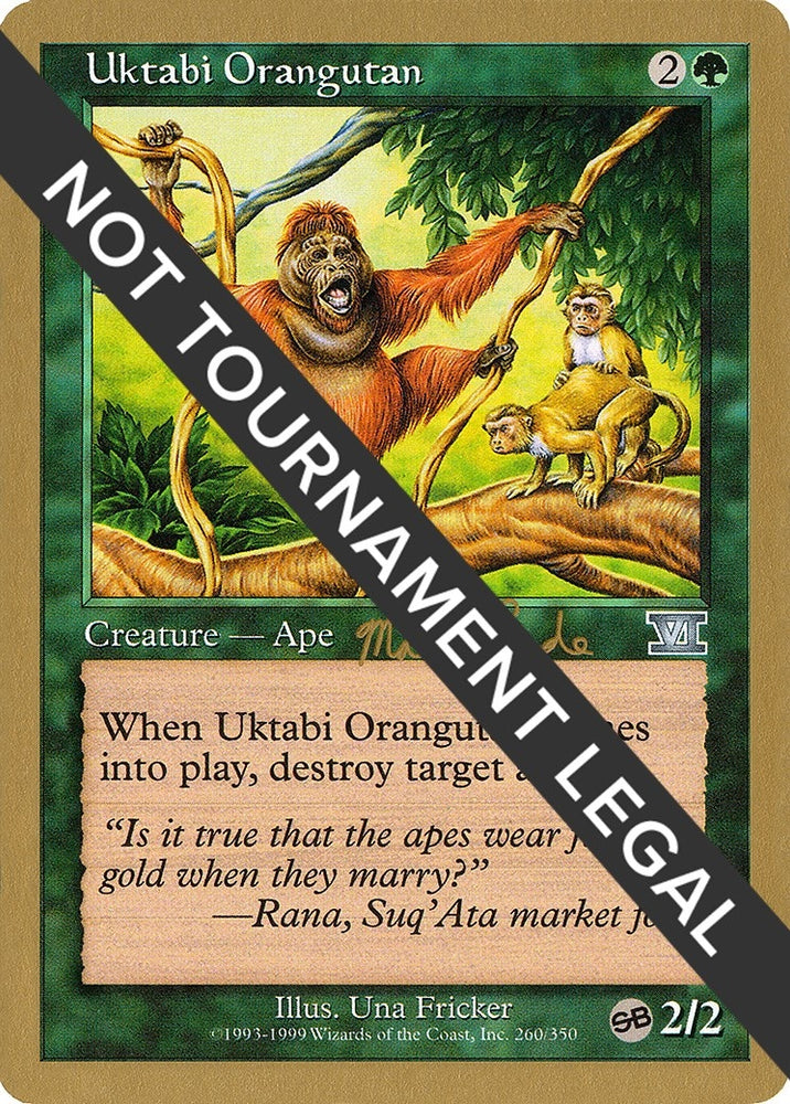 Image for Uktabi Orangutan - 1999 Matt Linde (6ED) (SB) [World Championship Decks]